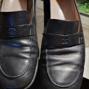 Women's Chanel Loafers size 39 European US size 8.5....fits like an 8 to 8.5